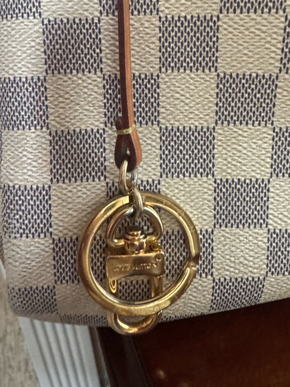 LOUIS VUITTON GM ARTSY AZURE HOBO BAG - Picture 3 of 13